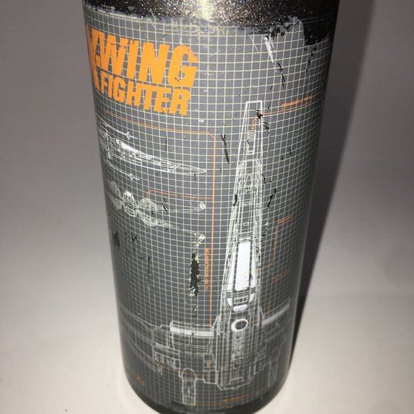 Star Wars X-wing Fighter Stainless Steel Bottle 24oz - Picture 3 of 7